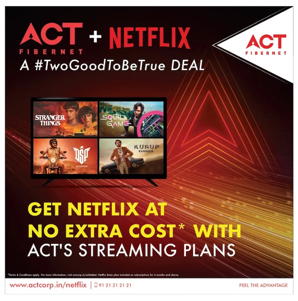 ACT Netflix TwogoodtobeTrue Campaign