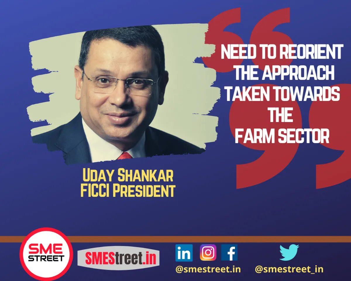 Uday Shankar, FICCI President, SMEStreet