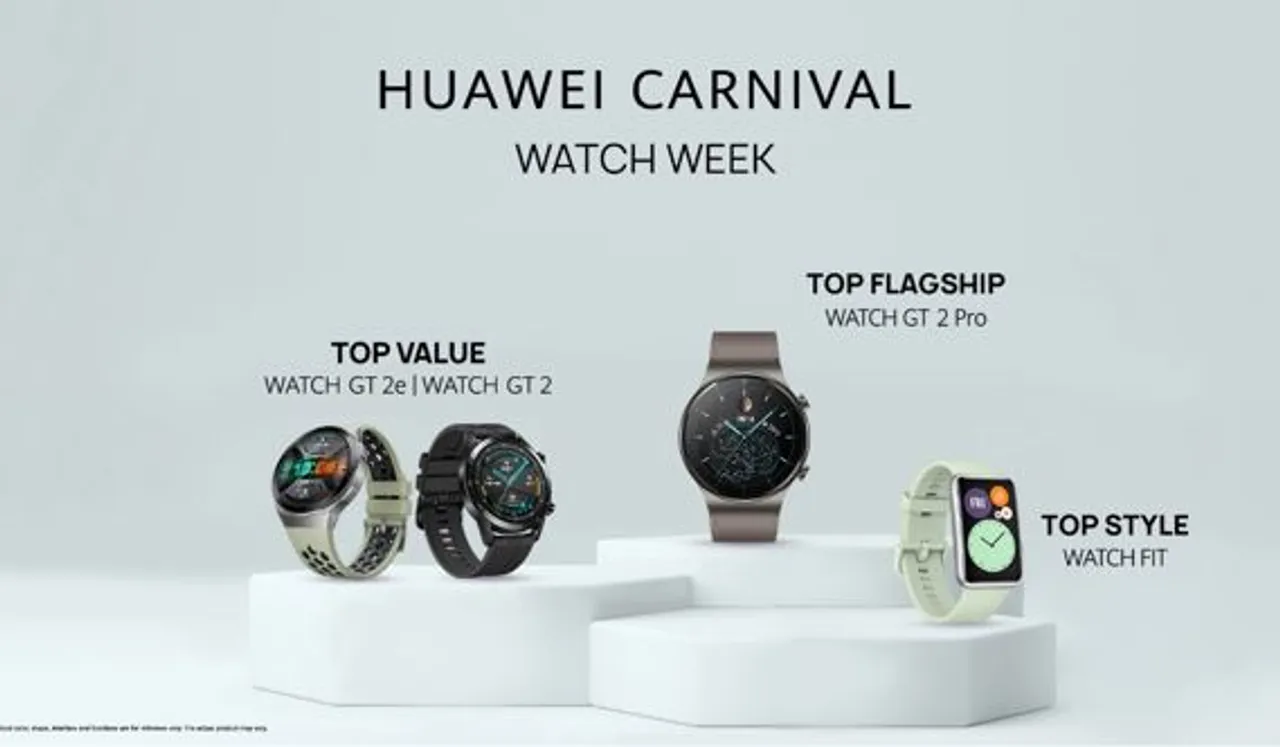 High-end Classic Design, Health and Sports or Everyday Use, Huawei has a Lineup of Wearables