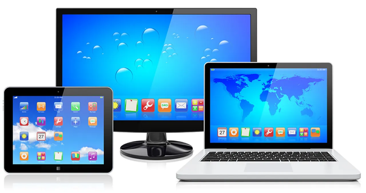 desktop, tablet, laptop
