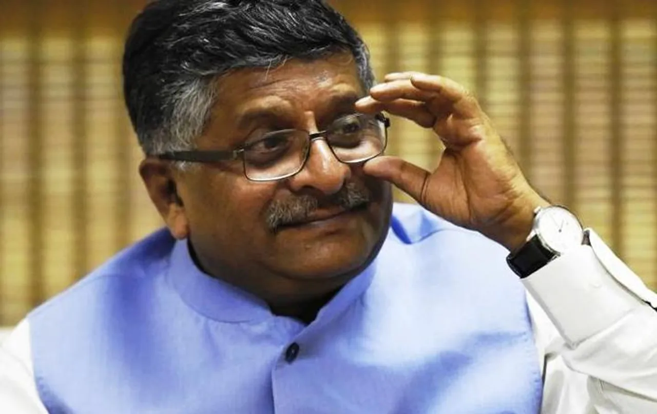 MeitY, Ravi Shankar Prasad, Facebook