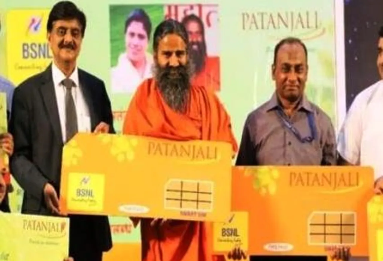 Baba Ramdev's Patanjali Enters Telecom With BSNL