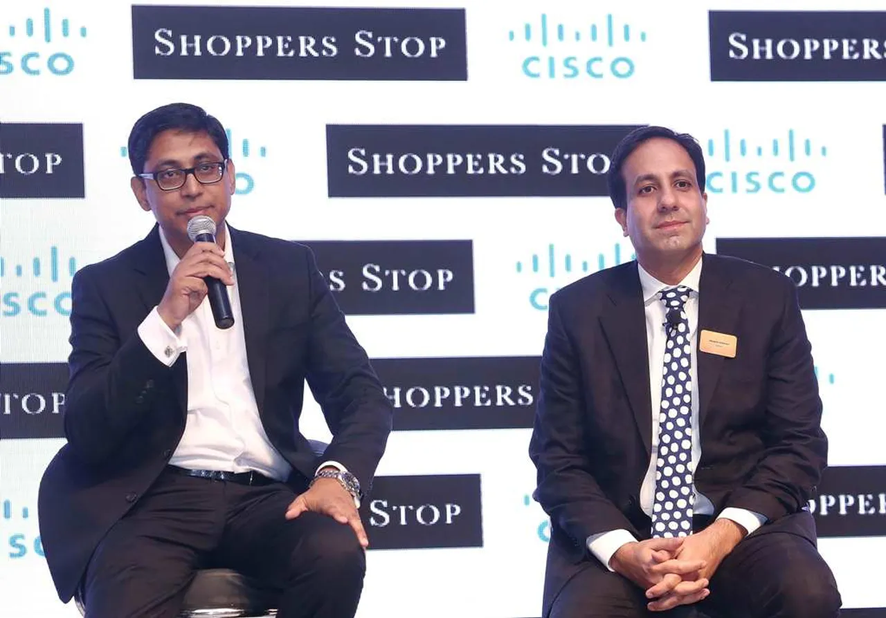 .Anil Shankar, Dinesh Malkani, , Cisco india, Shoppers Stop, Cisco India Summit 2017,