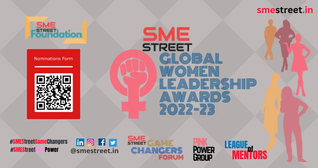 SMEStreet Foundation Invites Nominations for Global Women Leadership Awards 2022-23
