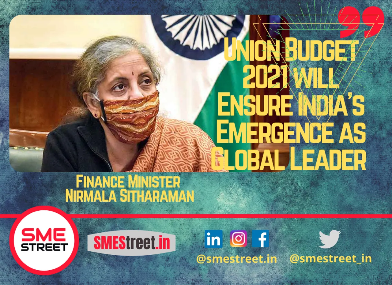 Nirmala Sitharaman, Union Budget 2021, SMEStreet