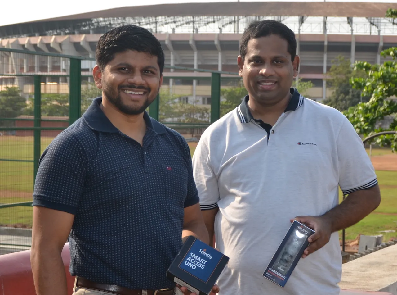 L to R_Rohin Prakar, CEO & Co-Founder at Spintly, and Malcolm Dsouza, Cofounder & CTO at Splintly