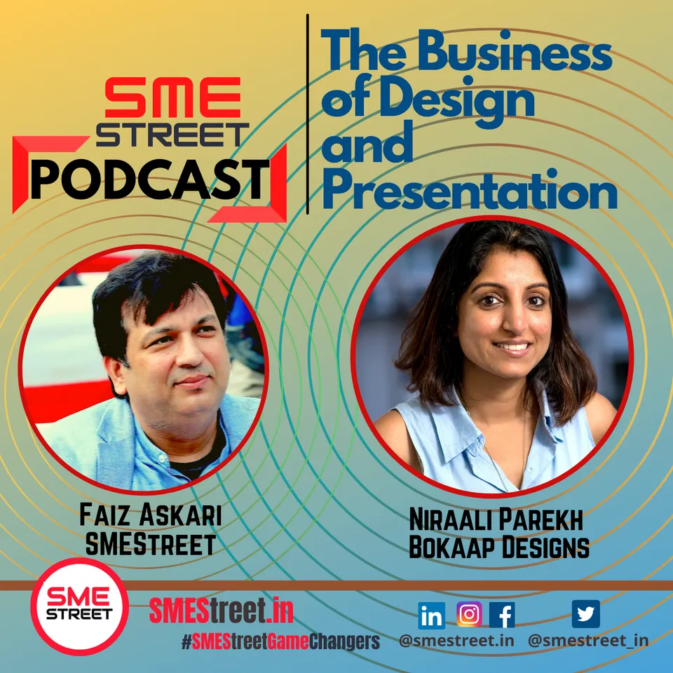 SMEStreet Podcast with Niraali Parekh on Contemporary Trends on Design and Advertising