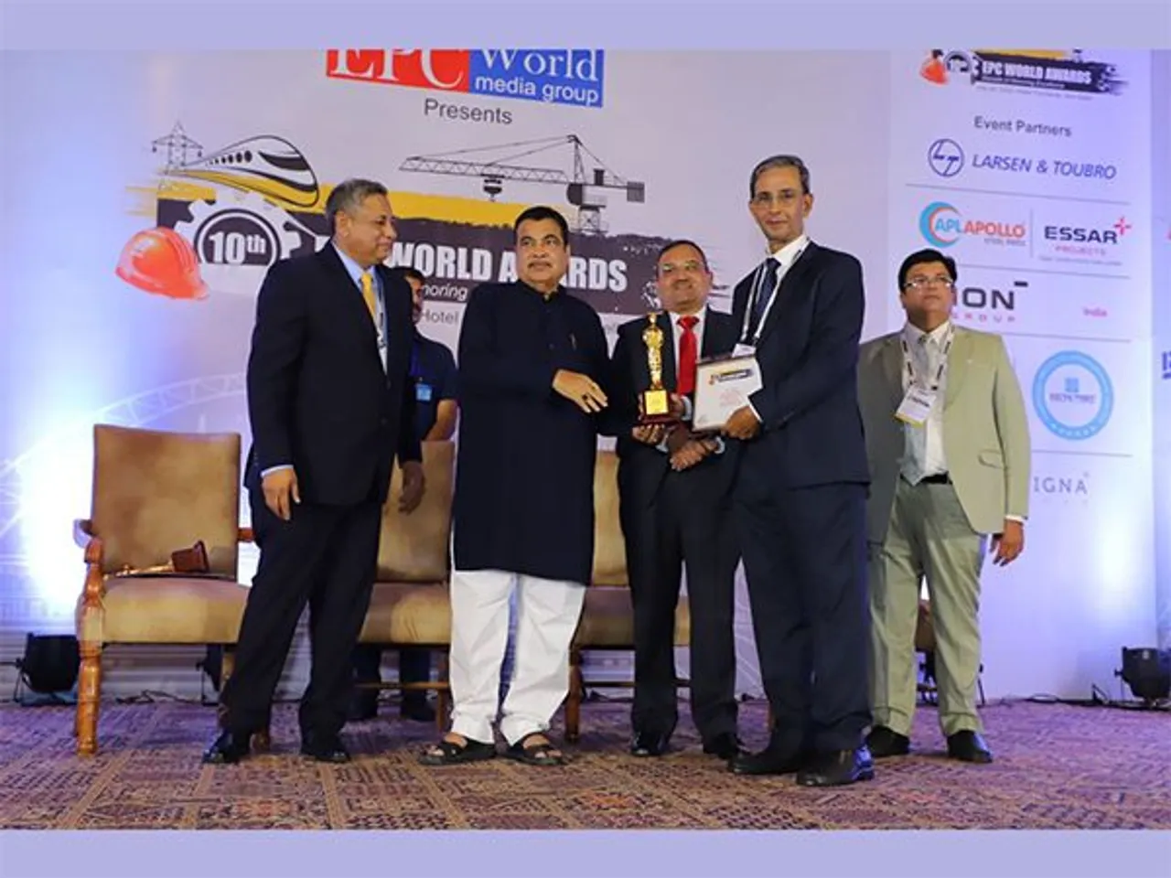 Mr. K Vijay Ajax Engineering Honored with EPC Lifetime Achievement Award