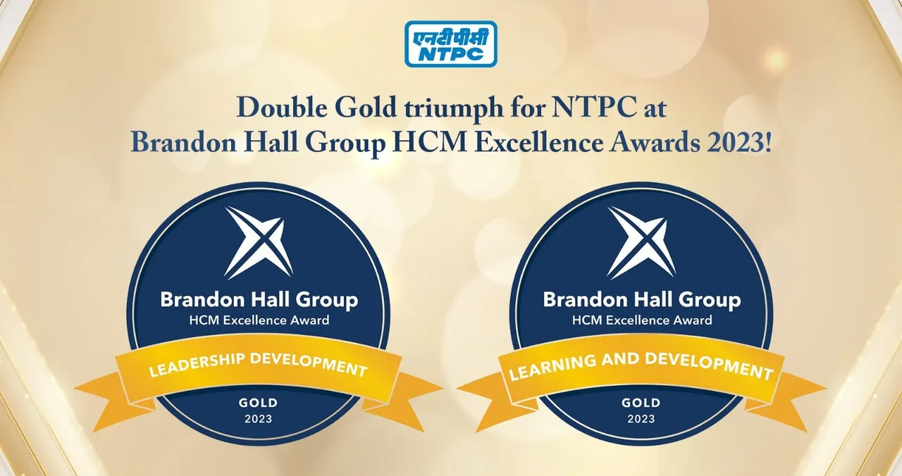 NTPC, HCM Excellence Awards 2023, Brandon Hall Group