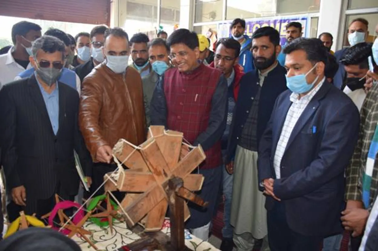 Piyush Goyal Inaugurated 250 MM Seer Water Supply Scheme in Kashmir