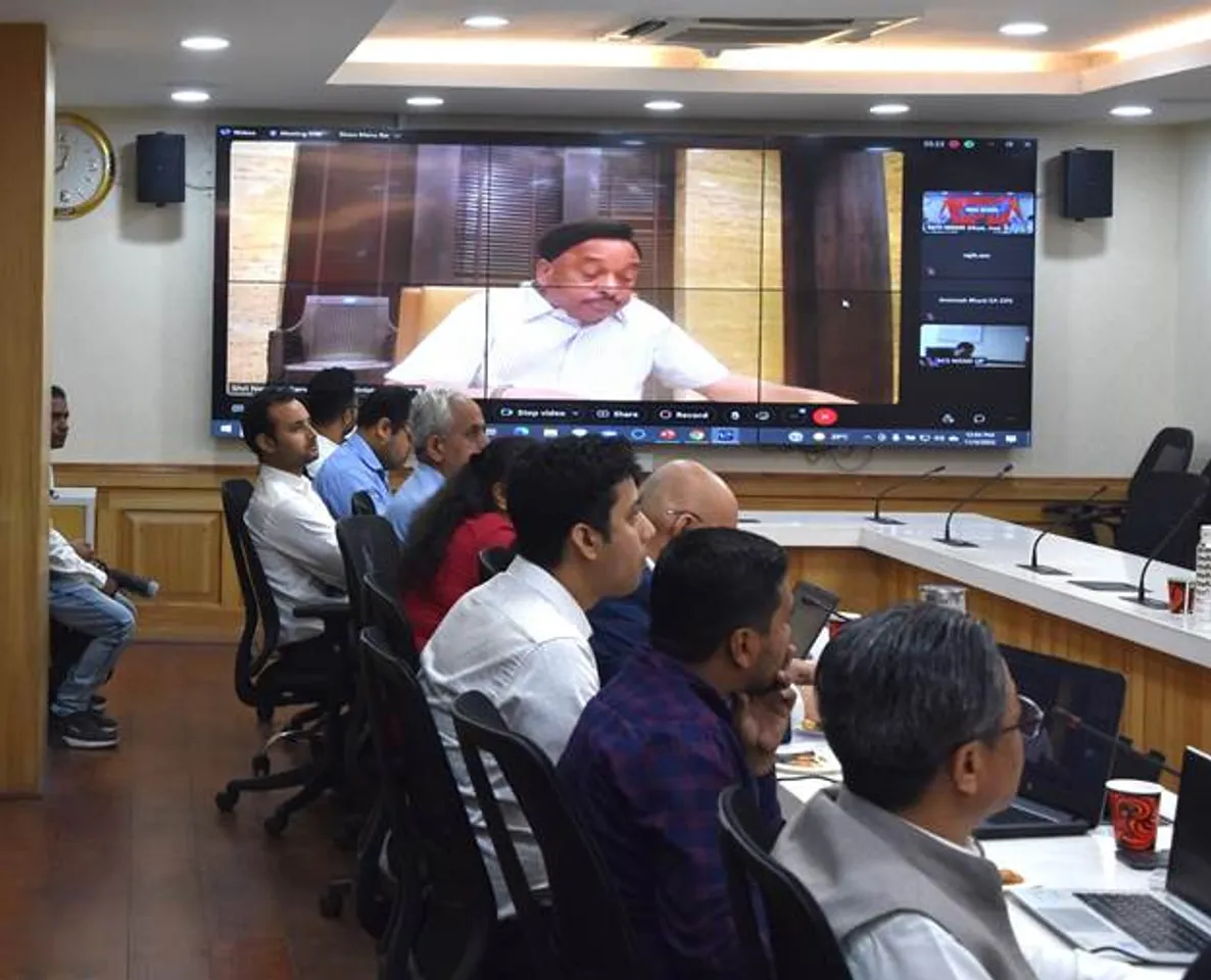 MSME Minister Narayan Rane Chairs 5th Meeting of High Powered Monitoring Committee (HPMC) under National SC-ST Hub Scheme