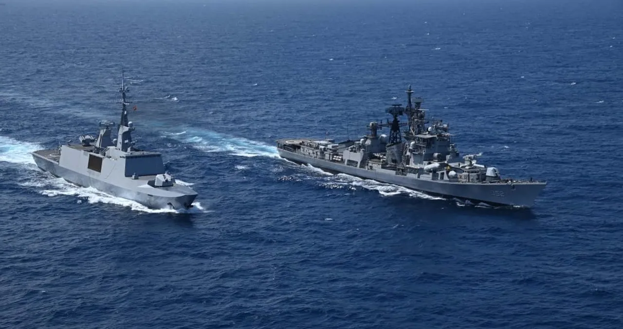 India-France Maritime Partnership Exercise Off Visakhapatnam