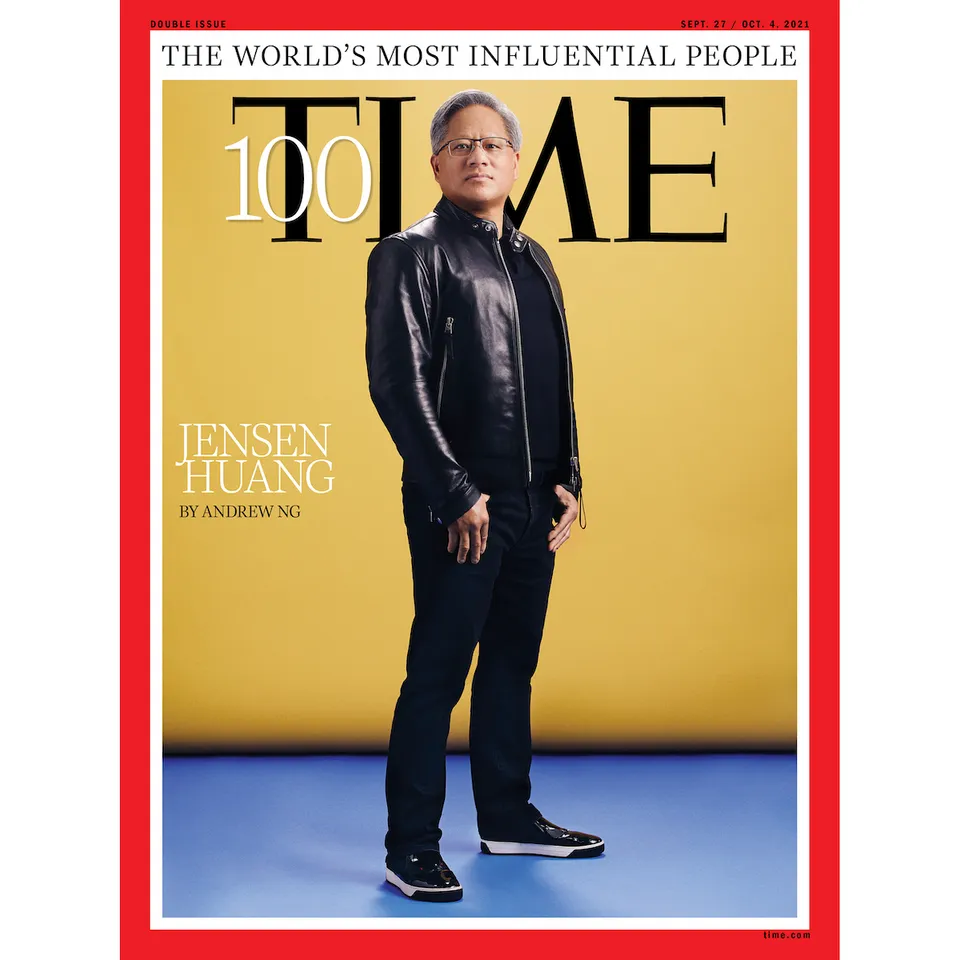 Jensen Huang is Among Time Magazine's 100 Most Influential People