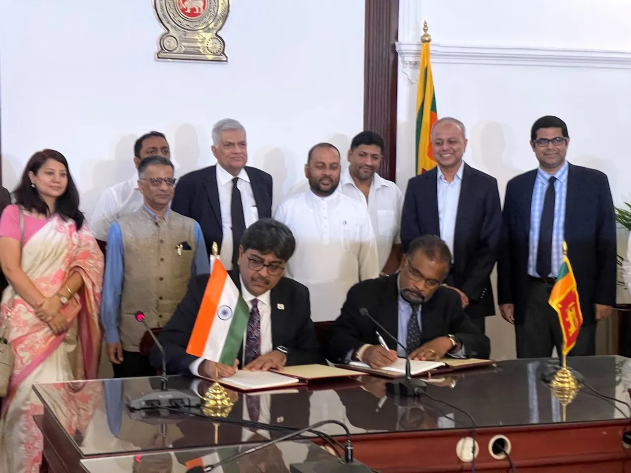 LOC Agreement of USD 55 mn was signed by Government of the Socialist Republic of Sri Lanka and India Exim Bank in in the presence of the Prime Minister of Sri Lanka