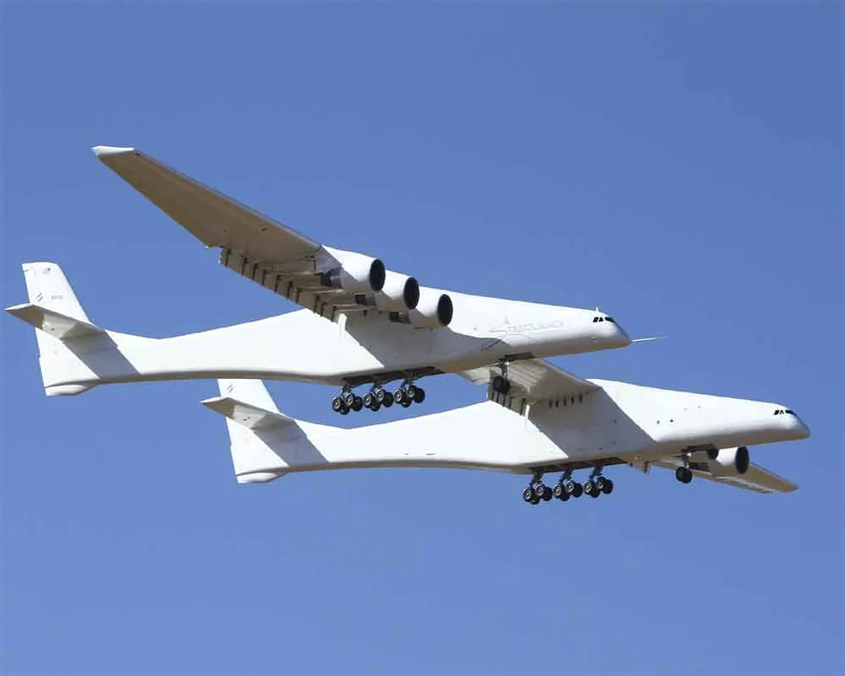 World's Largest Airplane Made First Flight in California