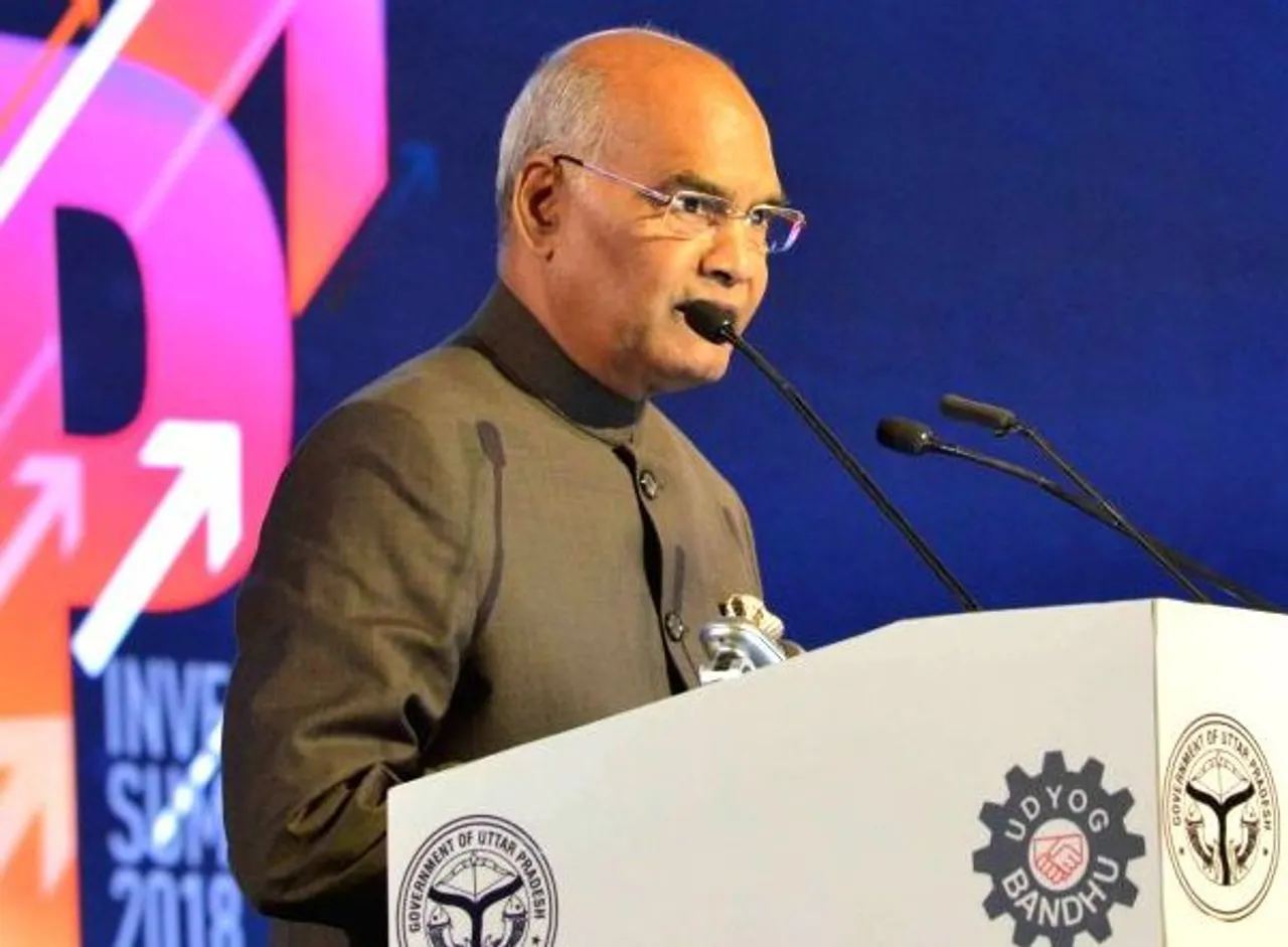 ram nath kovind, UP Investors Summit,