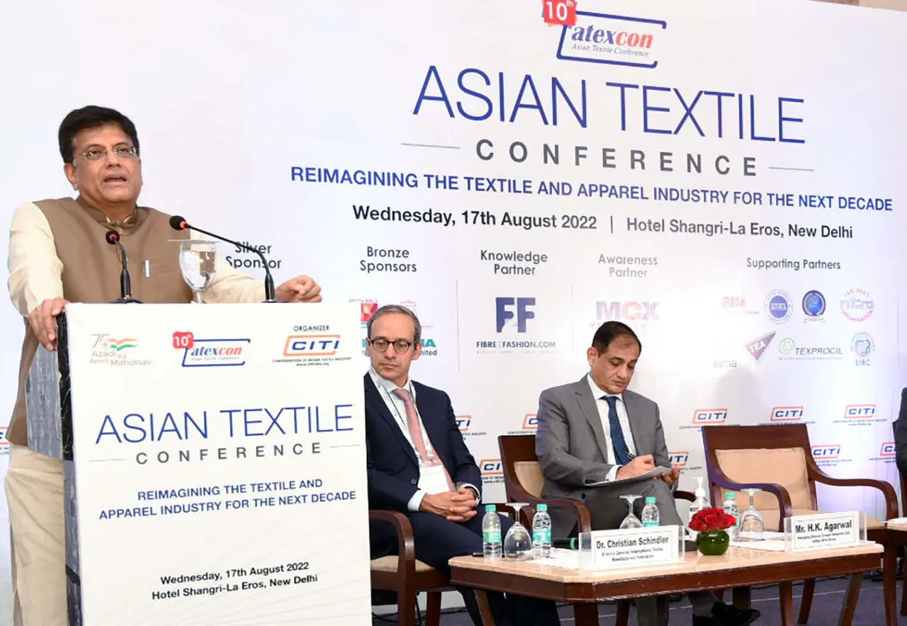 Textile Industry To Contribute Most In Making FTAs Successful: Piyush Goyal