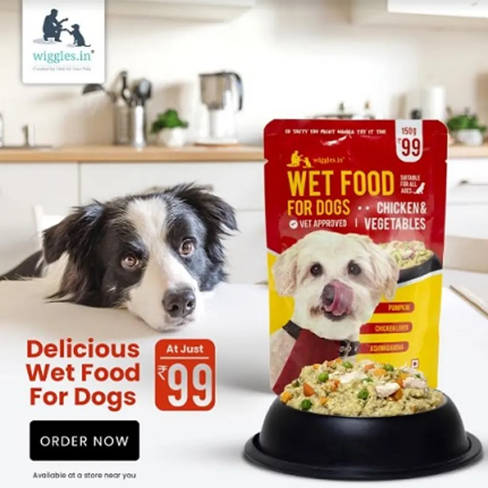 Wiggles.in Introduces 100% Human Grade Wet Food for Dogs