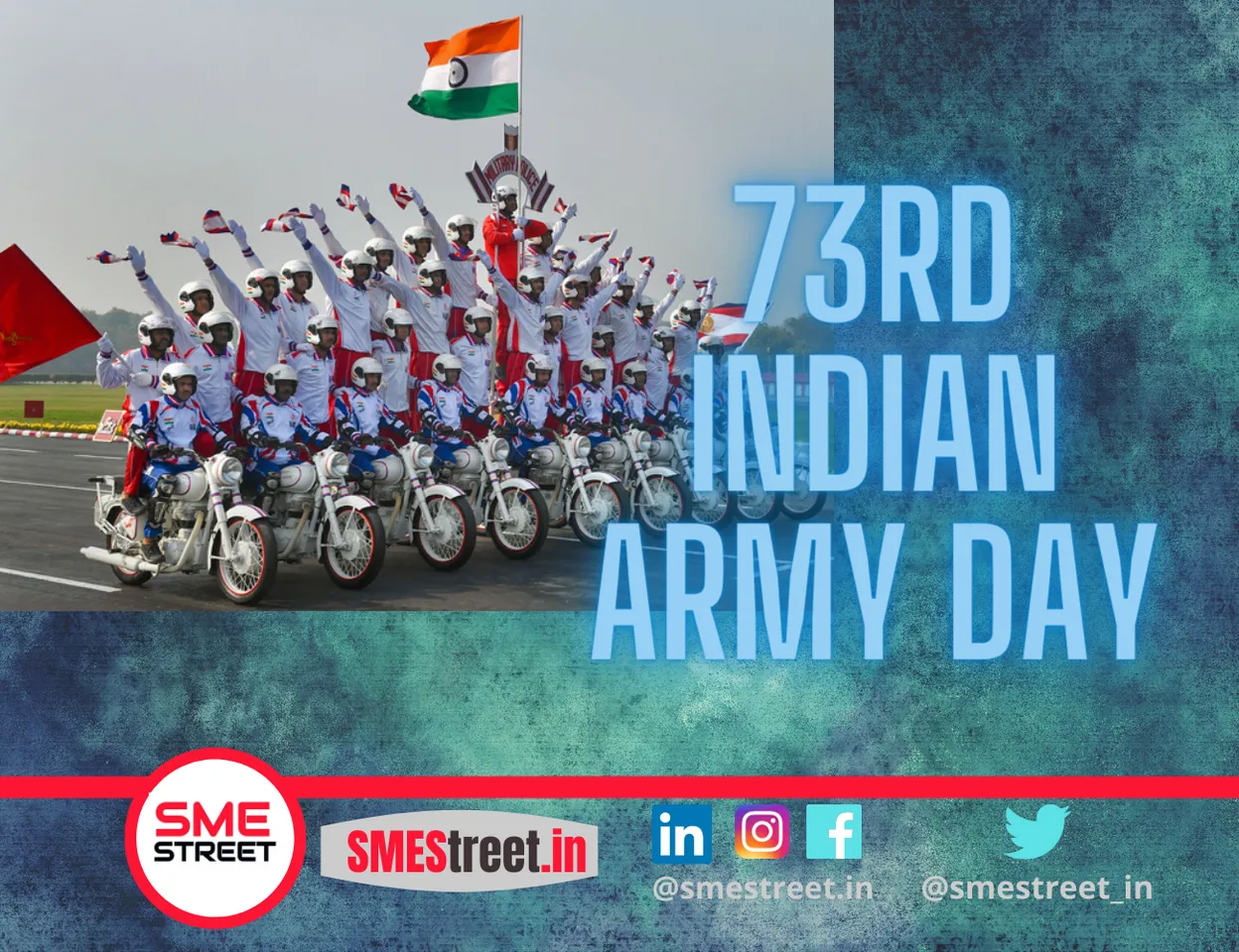 Saluting the Soldiers on 73rd Army Day