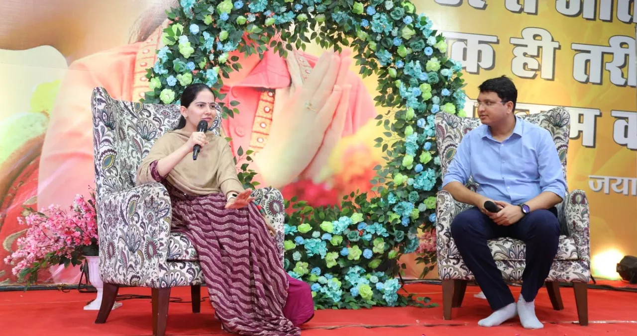 NV Sir with Jaya Kishori Jii, Motion Education