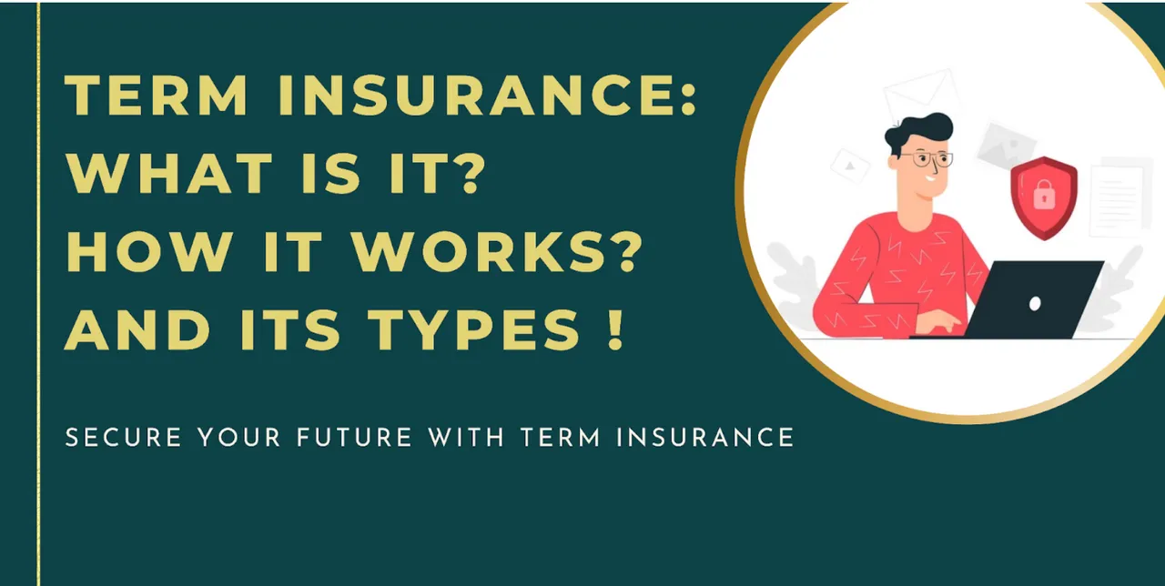 Understand Term Insurance Concept: How It Works & Its Types
