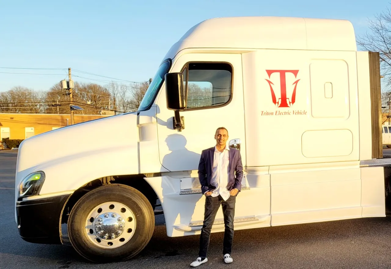 Himanshu B Patel, Triton EV Truck, Triton EV