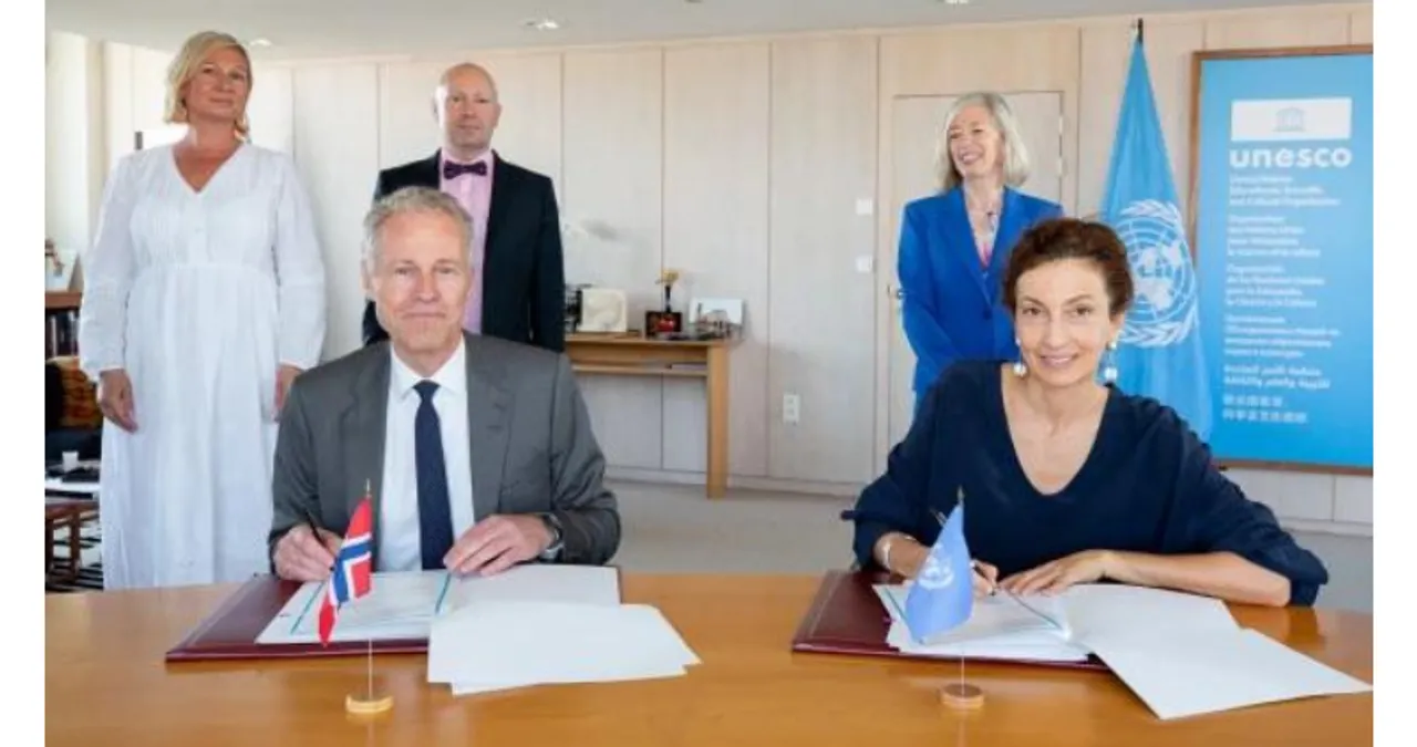 Unprecedented 3-year Agreement Between Norway and UNESCO: US$ 45 Million for Education