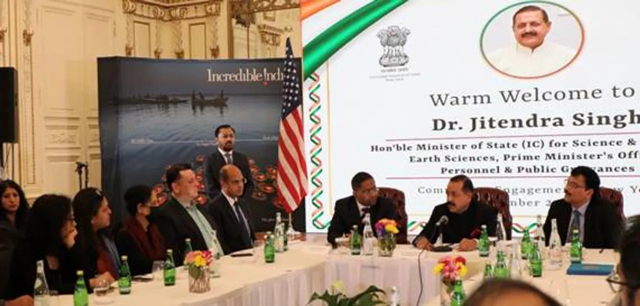 Dr Jitendra Singh in New York Says That This is “Best Time” to Invest in India