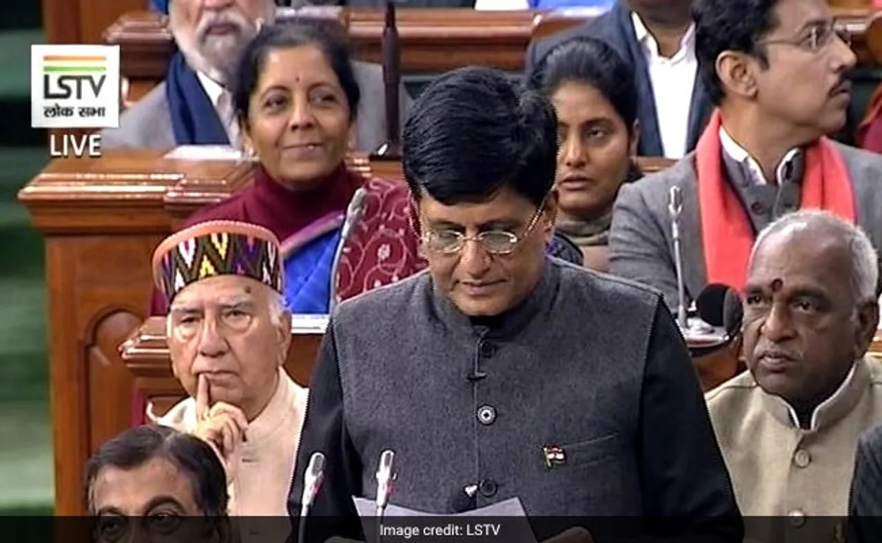 Piyush Goyal, Union Budget, MSME, BUdget 2019