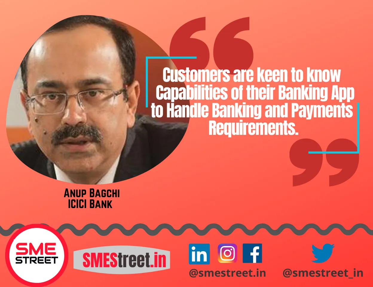 ICICI Bank, Anup Bagchi, SMEStreet