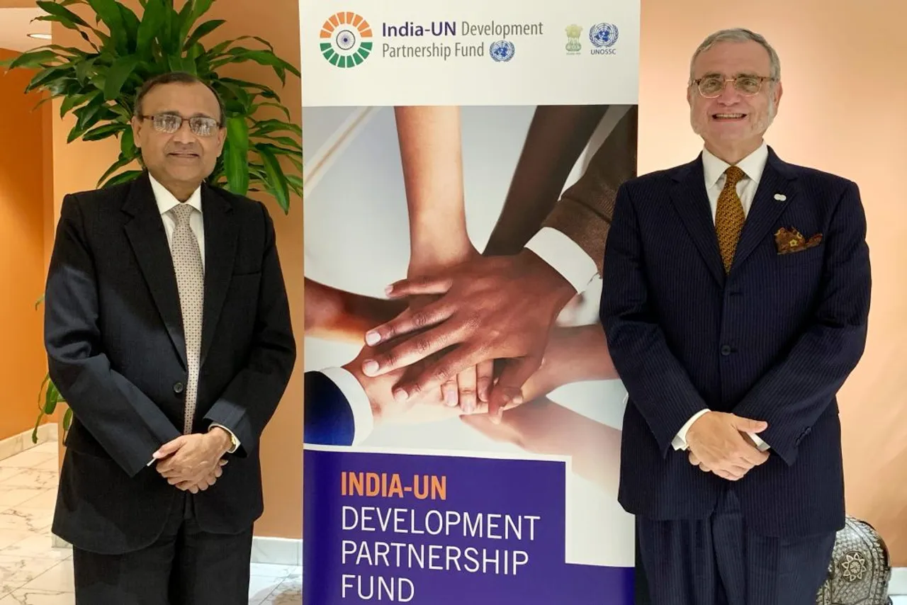 UN South South Cooperation - India, Jorge Chediek,