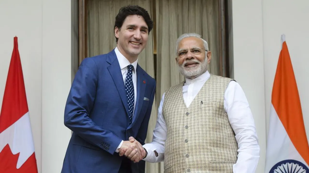 Justin Trudeau, Narendra Modi