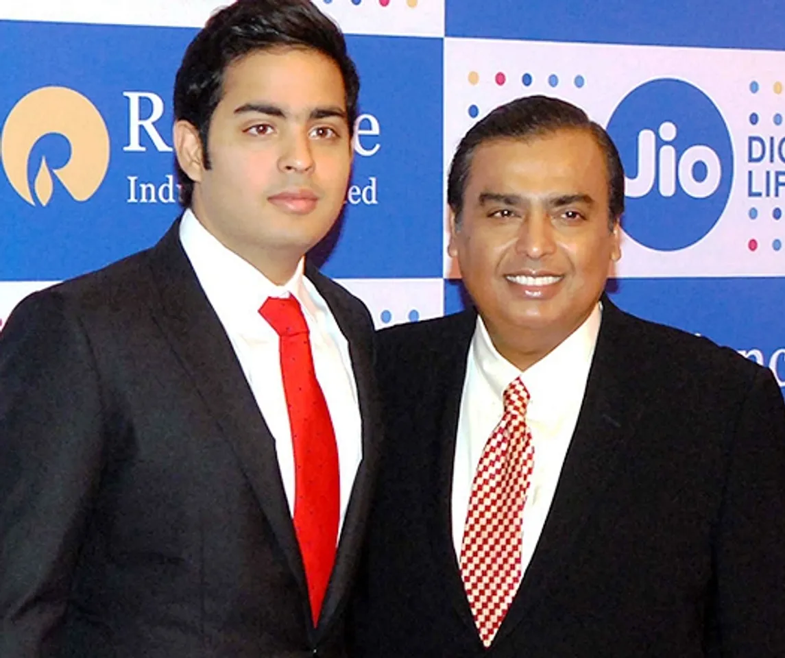 Akash Ambani, Mukesh ambani, RIL, Reliance