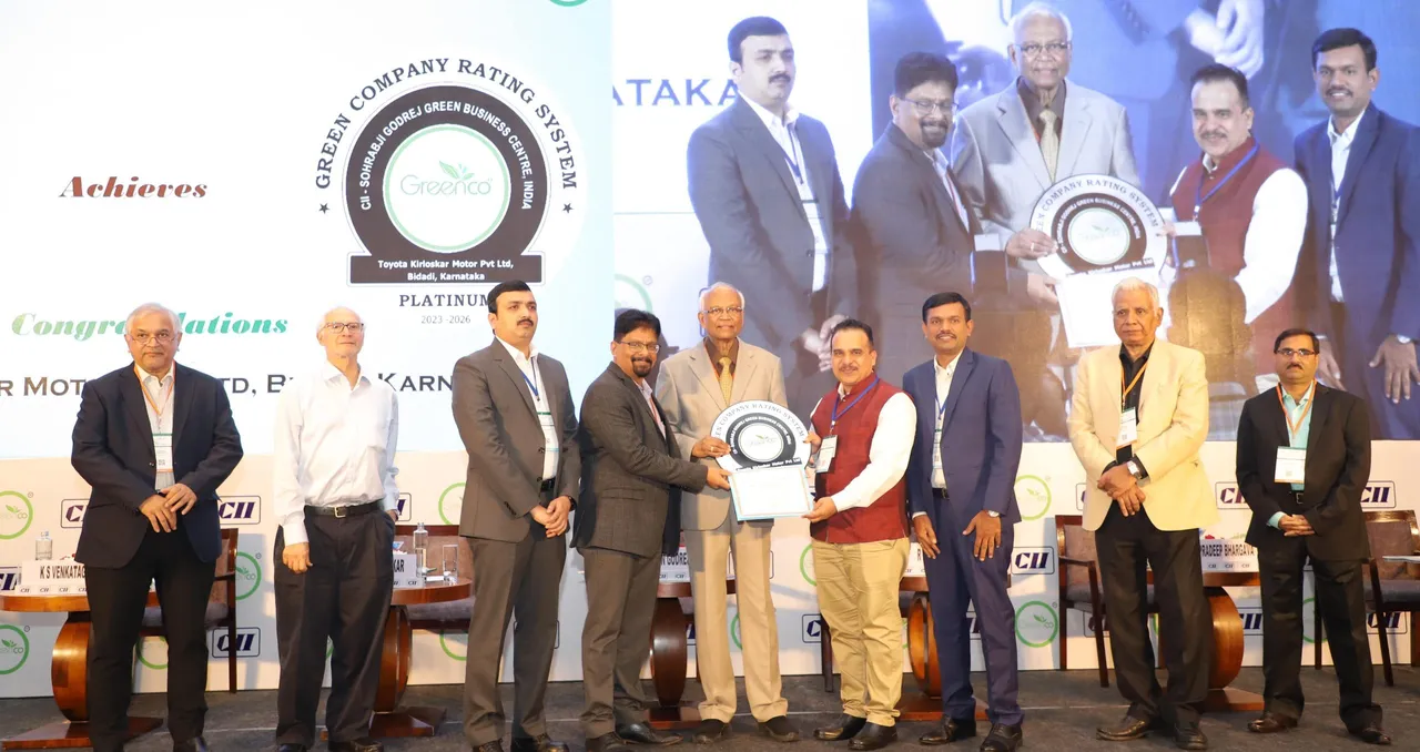 TKM receives ‘CII GreenCo Platinum Company’ Award