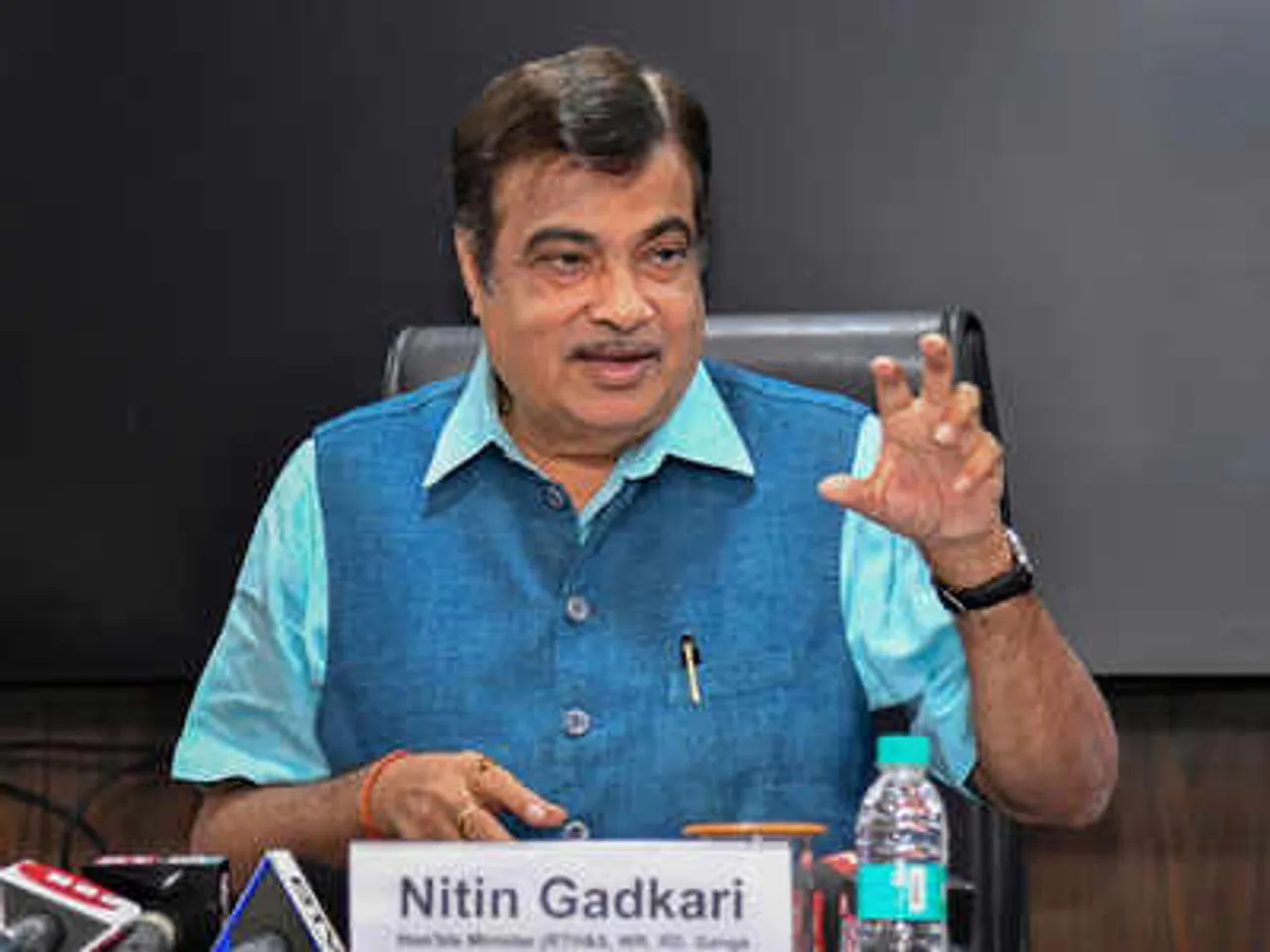 Nitin Gadkari , Road Transport