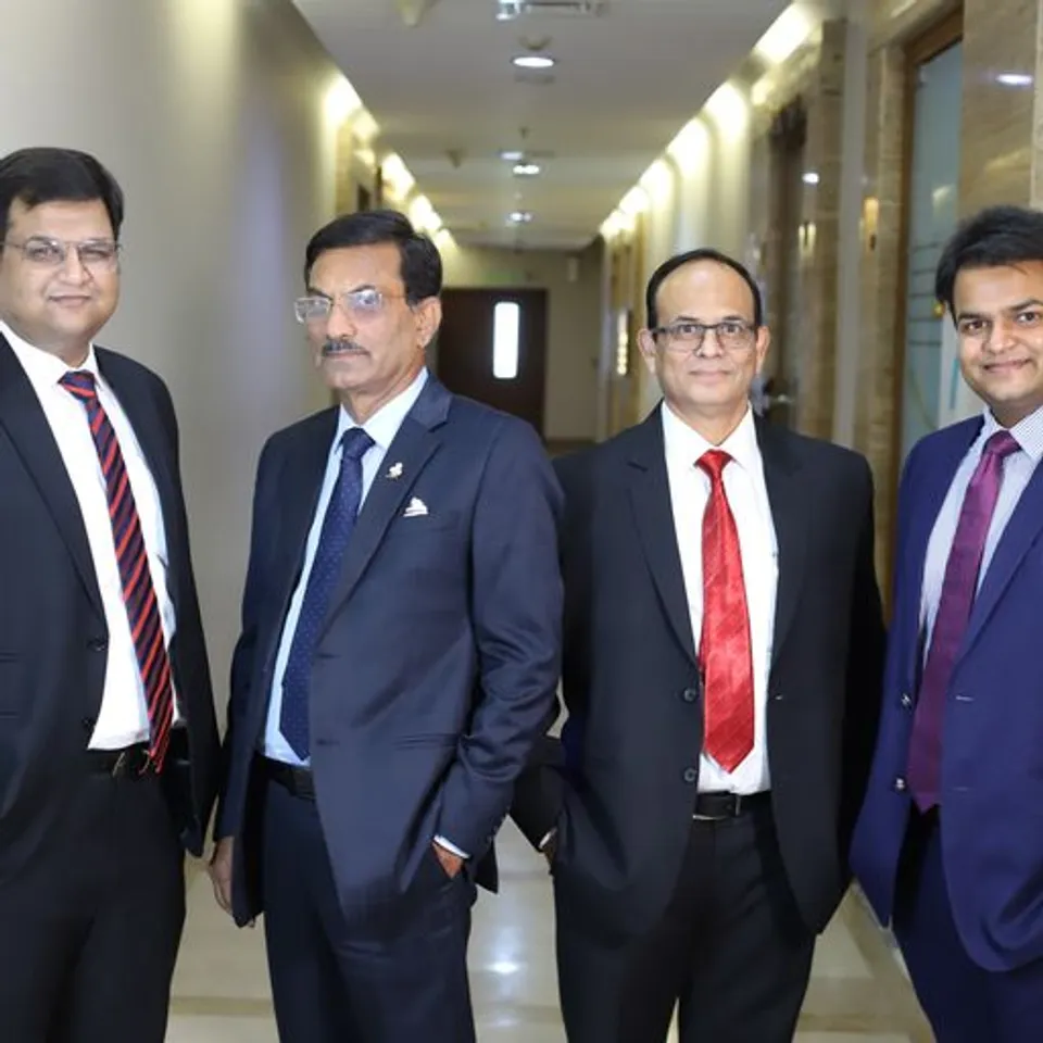 Neeraj Kumar Jindal, Surinder Kumar Chaudhary, Rajesh Kumar Jindal, Piyush Jindal - Directors -Safex Group (L-R)