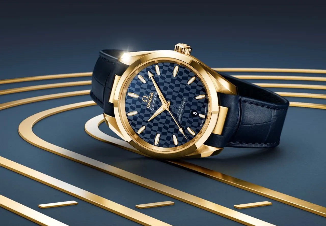OMEGA Goes for Gold With a New Seamaster Aqua Terra Tokyo 2020