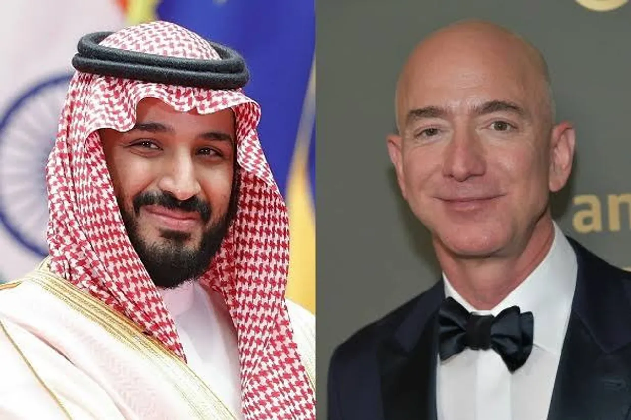 Saudi, Prince Bin Salman, Jeff Bezos