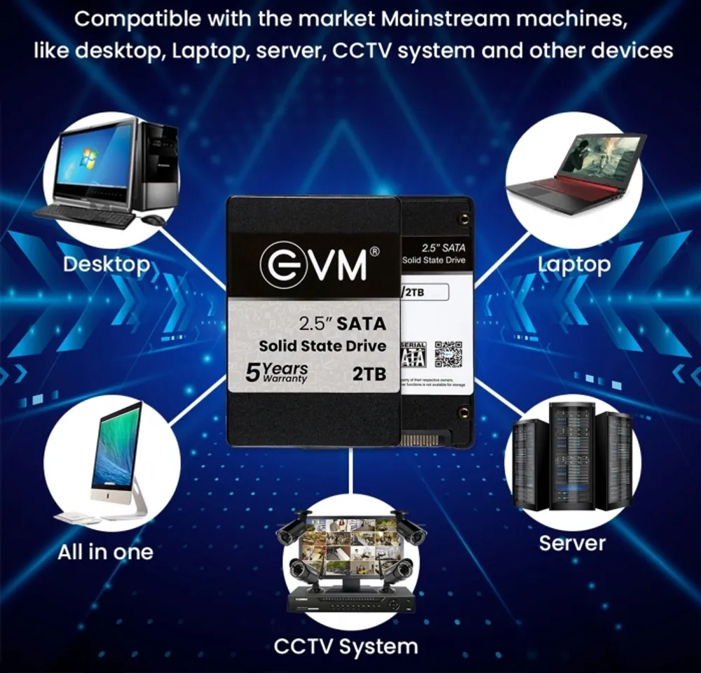 EVM Becomes 2nd Biggest Internal SSD Brand in India