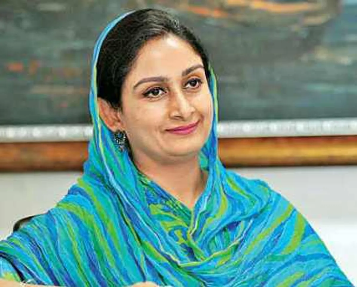257904 Farmers to Benefit from New Cold Chain Projects: Harsimrat Kaur Badal