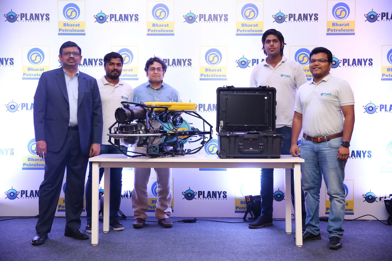 Planys Launches ROV Mikros Indigenously Designed for Downstream Oil & Gas and Process Industries