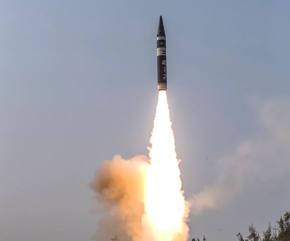 DRDO Successfully Test Fired Nuclear Capable Agni P Missile