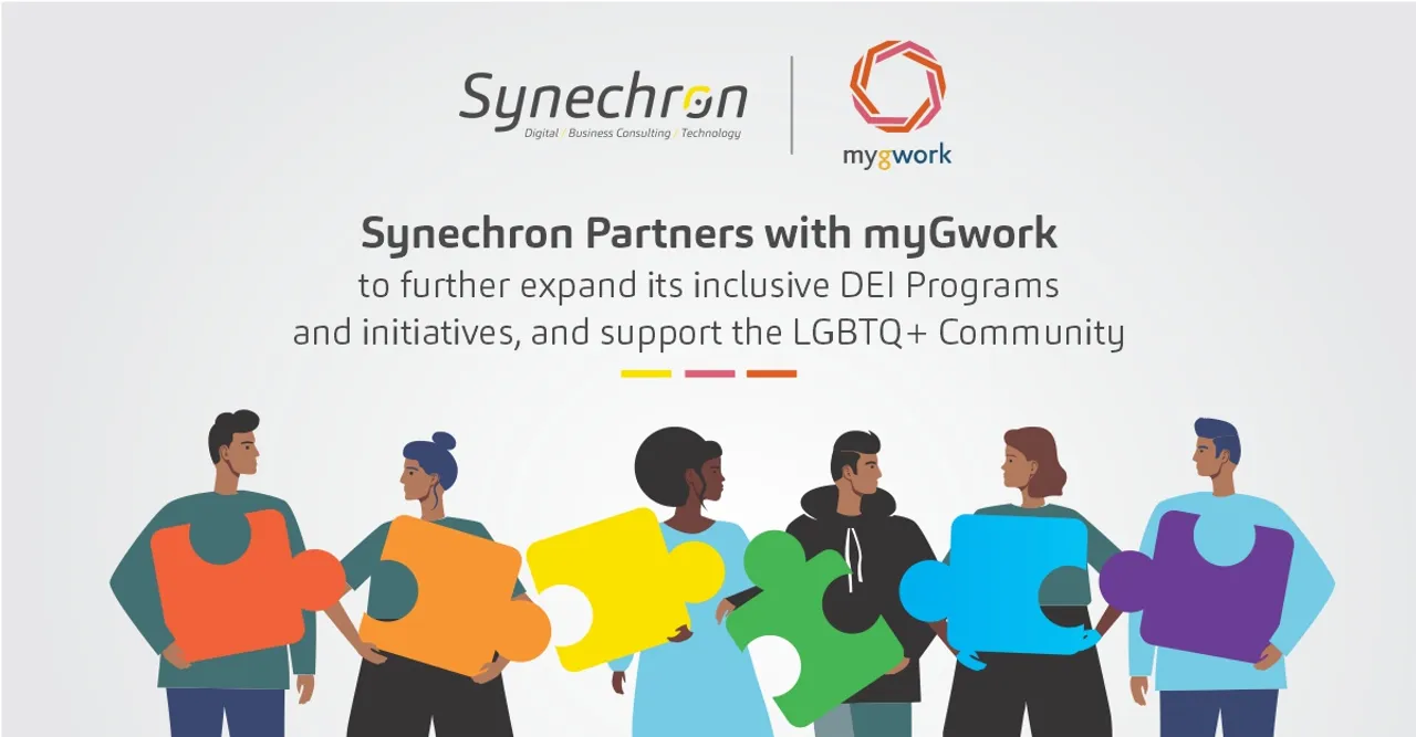 Synechron Partners with myGwork to Further Expand its Inclusive DEI Programs and Initiatives