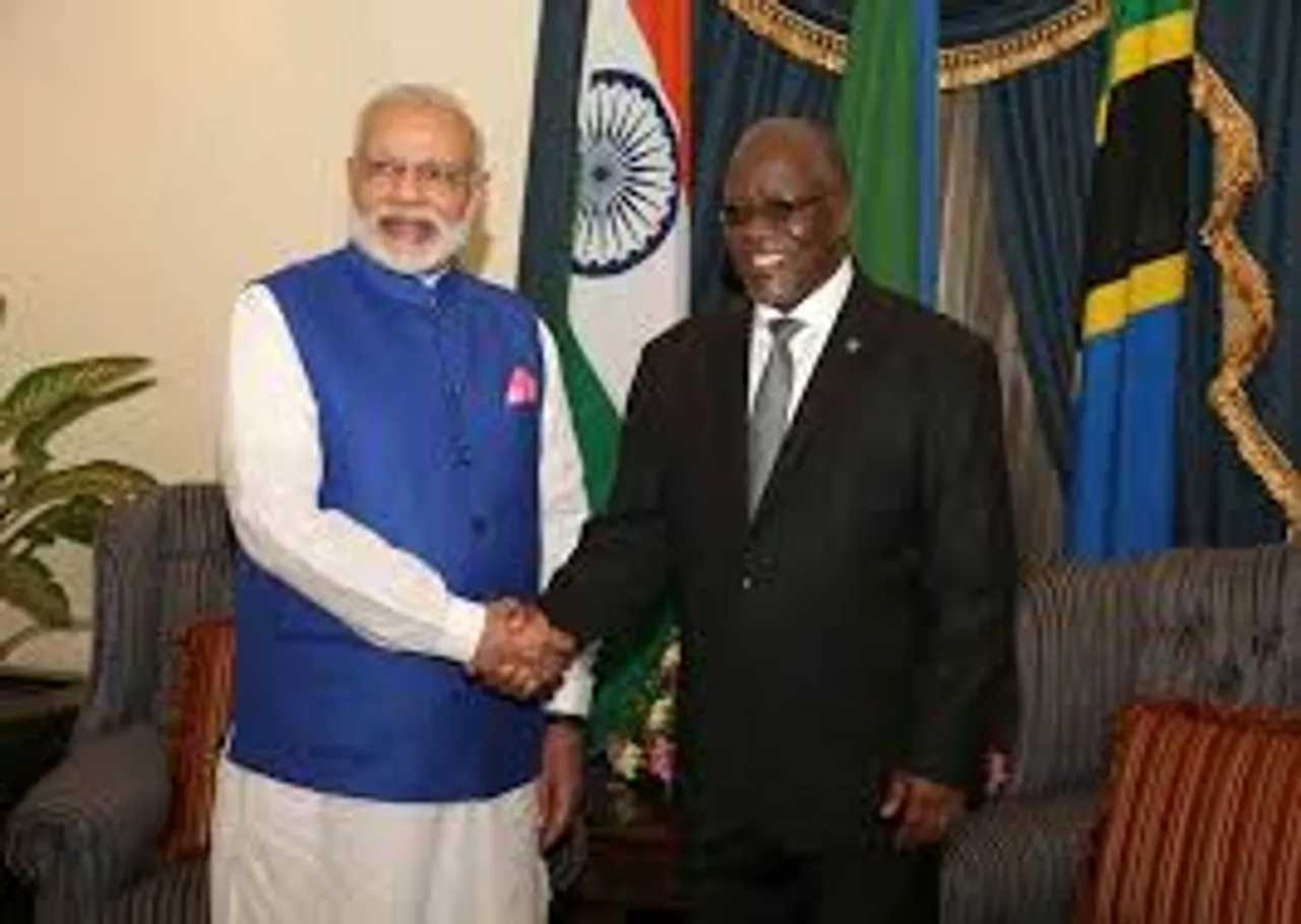 Narendra Modi on Africa Visit