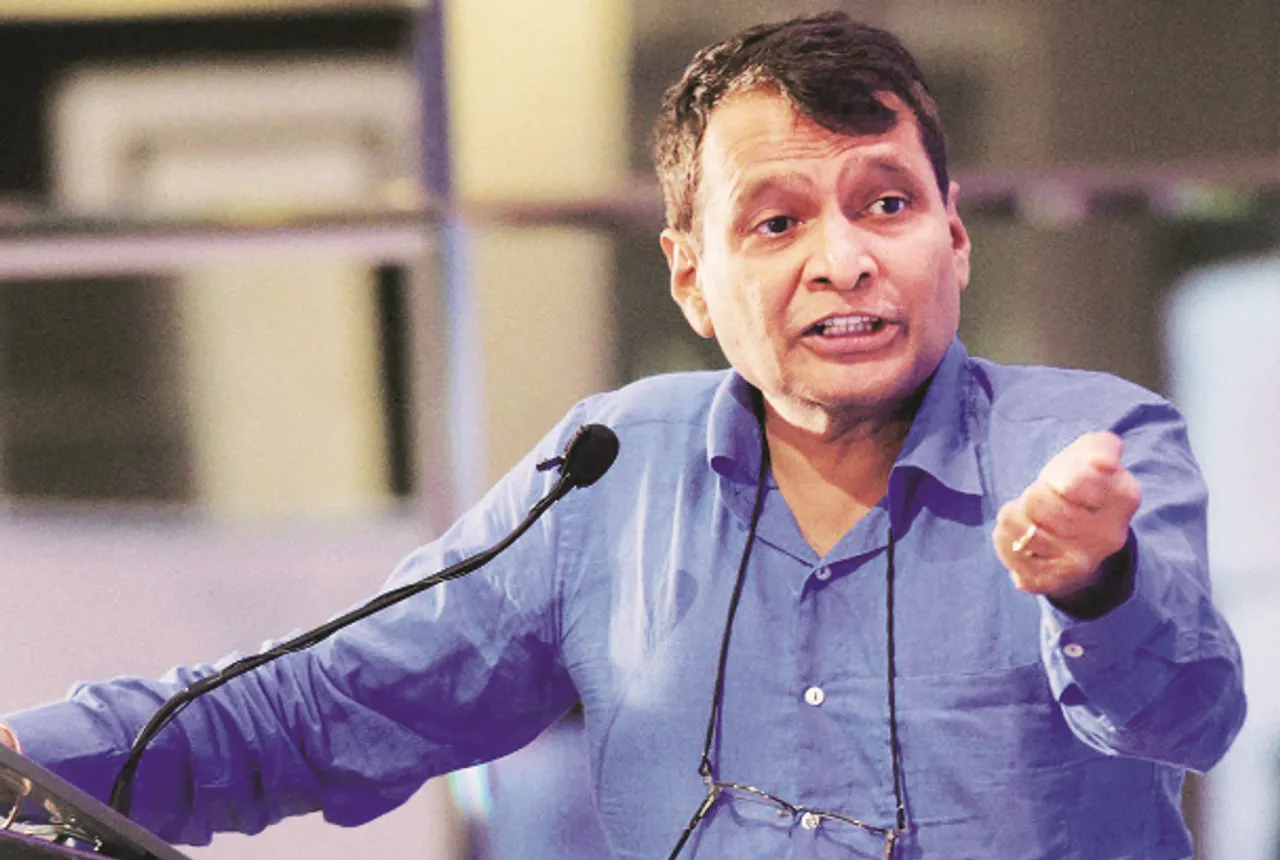 Suresh Prabhu, Commerce Minister,