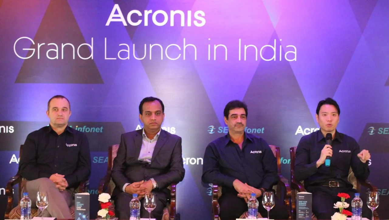 Acronis Join Hands with SEA Infonet To Bring Advanced Cyber Protection Solutions To India