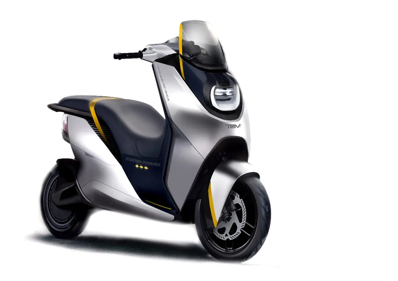 Triton Hydrogen-Fuel Scooter Design