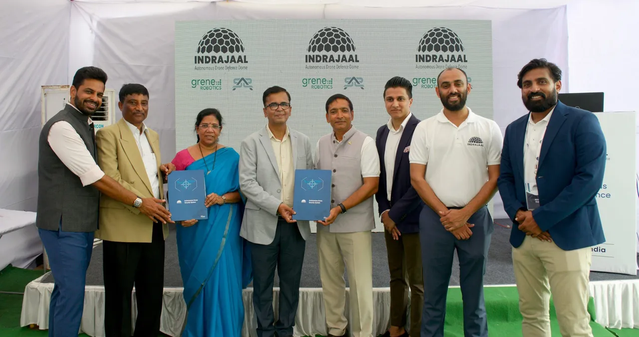 Indrajaal Partners with Sigma Advanced Systems for Indigenous Anti-Drone Defence Manufacturing