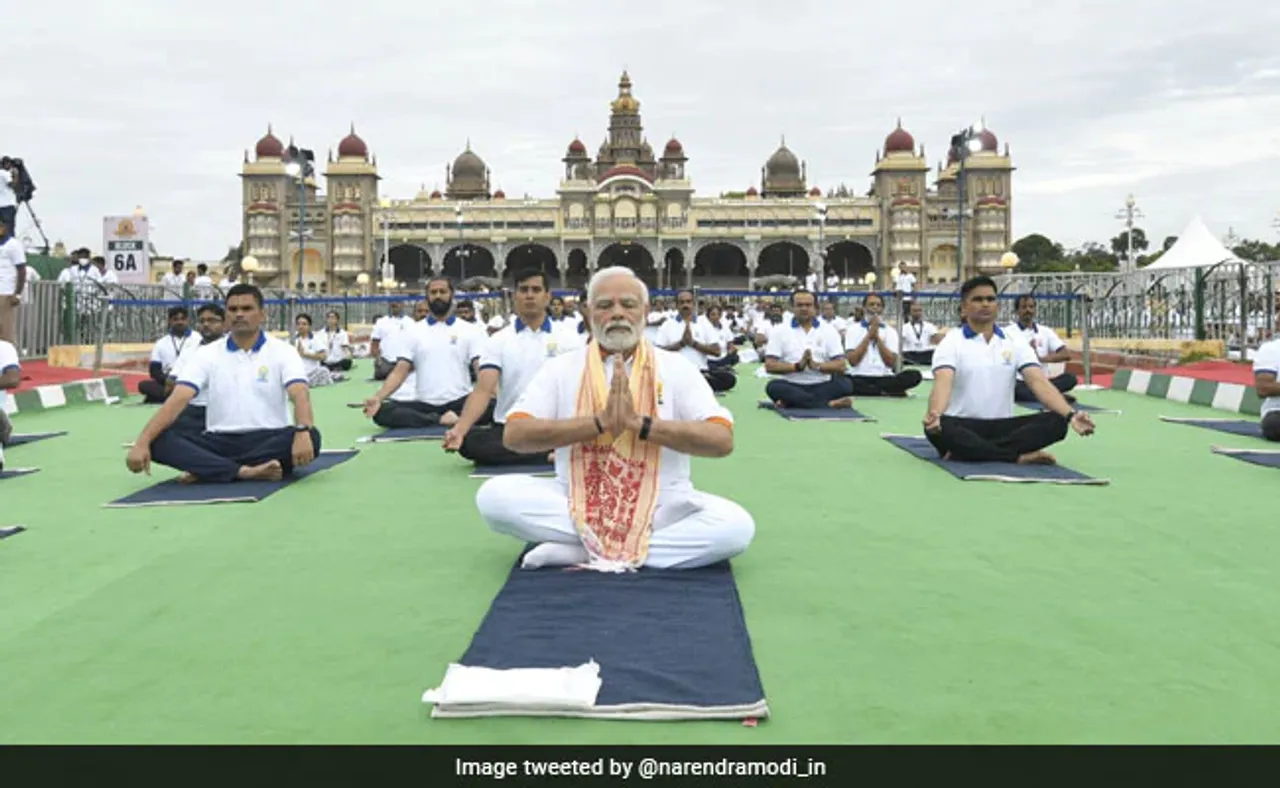 Narendra Modi, International Day of Yoga 2022