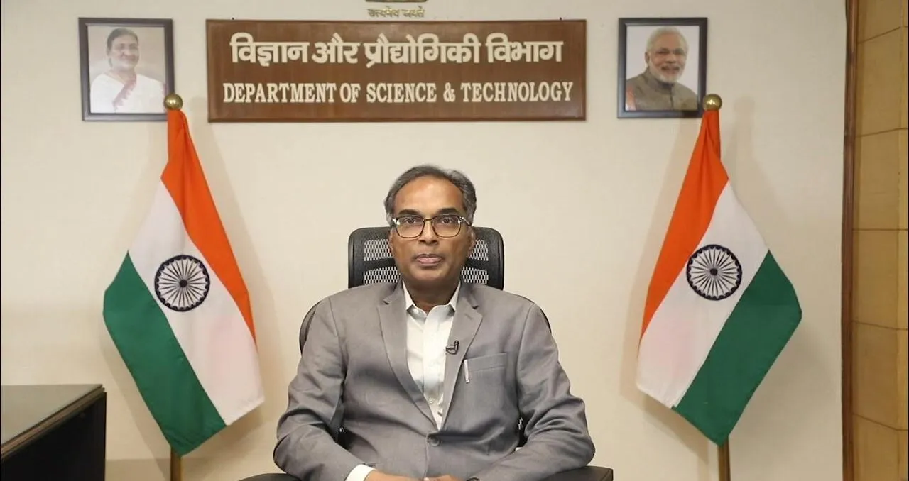 The Secretary, Department of Science and Technology, Dr. Srivari Chandrasekhar